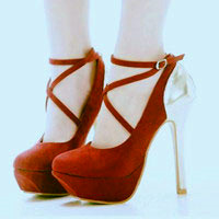 光鲜亮丽红色高跟鞋跟图片头像,女人欲望的象征