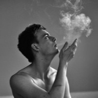 qq头像黑白男生抽烟, 抽烟男生霸气拽头像图片