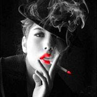 女生吸烟qq头像,来一支香烟解解我们的郁闷吧