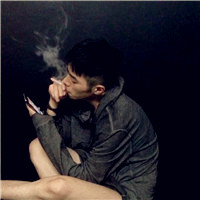 抽烟男人头像,扣扣头像吸烟男生头像图片