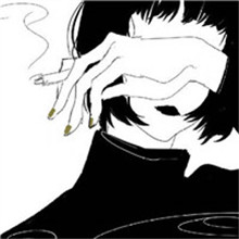 卡通抽烟头像女生 抽烟的女生是不是很有味呢