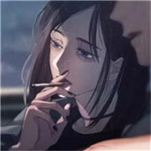 卡通抽烟头像女生 抽烟的女生是不是很有味呢