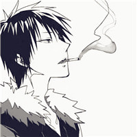 动漫图片男生帅气冷酷抽烟的头像图片大全