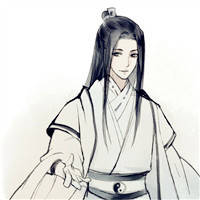 表情严肃古风男头动漫，动漫男头古风长发图片