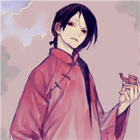 表情严肃古风男头动漫，动漫男头古风长发图片