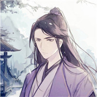 表情严肃古风男头动漫，动漫男头古风长发图片