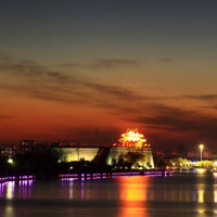 个性夕阳风景头像 夕阳西下美景,宁静的黄昏,美丽的晚霞