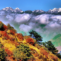 唯美好看喜马拉雅山脉风景头像图片大全