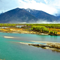 适合做微信头像的图片,西藏尼洋河风光图片下载