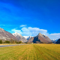 秀丽迷人风光大草原,大海,山水公路等美景