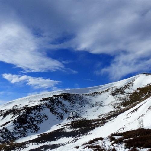 巍峨的雪山风景微信头像，用雪景做微信头像太个性