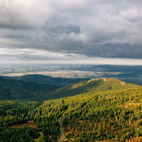 风景头像，波兰克尔科诺谢山自然风景