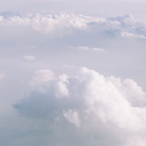 最美蓝天白云风景，适合做头像的云朵图片
