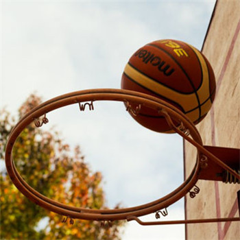 篮球爱好者的微信头像 篮球场上的篮球框图片