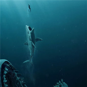 电影《巨齿鲨》剧照截图头像图片大全