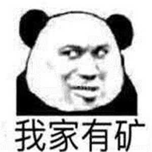 微信熊猫头表情头像 我家有矿非常的搞笑图片