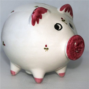 非常招财的微信头像 可爱的猪型存钱罐图片