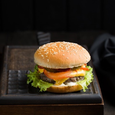 汉堡微信头像 营养均衡的美味汉堡图片