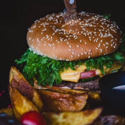 汉堡微信头像 营养均衡的美味汉堡图片