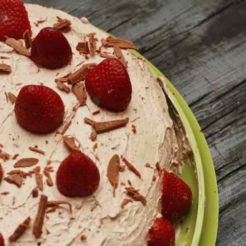 美食系香喷喷的草莓蛋糕QQ微信头像图片