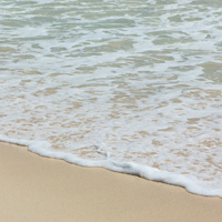 沙滩大海海浪图片,大海风景是最美丽的