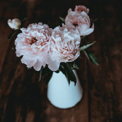 个性唯美花朵头像，花瓶里的插花图片
