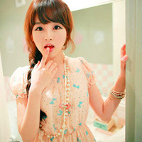 喜欢微笑,喜欢安静开心的韩国暖系女生头像,甜美的样子
