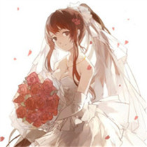 婚纱动漫头像女生唯美 做一个最幸福的新娘