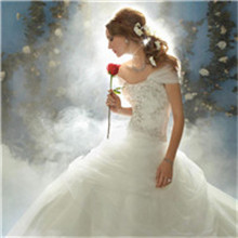 qq唯美婚纱头像 白色的婚纱最美丽的新娘图片