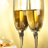 节日庆祝香槟美酒QQ头像图片,把爱注入心底