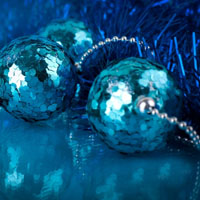 蓝色的圣诞节唯美头像,让蓝色带走你的冷漠