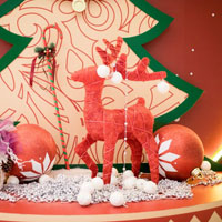 可爱圣诞节头像,圣诞节可爱的装饰品图片