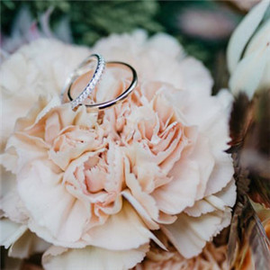 结婚戒指图片头像，不同的佩戴方式有着不同的代表含义