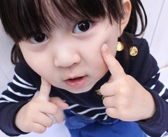 qq可爱的小孩子头像眼睛大大的,中国+欧美的