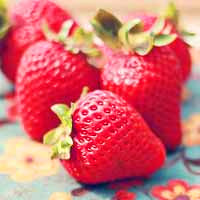 可爱甜点,水果头像图片,有我最爱的草莓