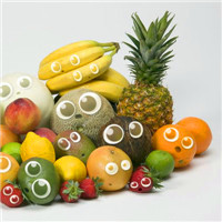 关于水果的qq头像图片,可爱水果创意作品,真的很有意思了