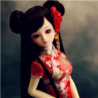 中国版芭比娃娃,伤感SD娃娃,从眼神中看出孤独了