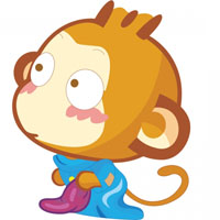 2016年卡通猴子头像图片,猴年幸福每一天