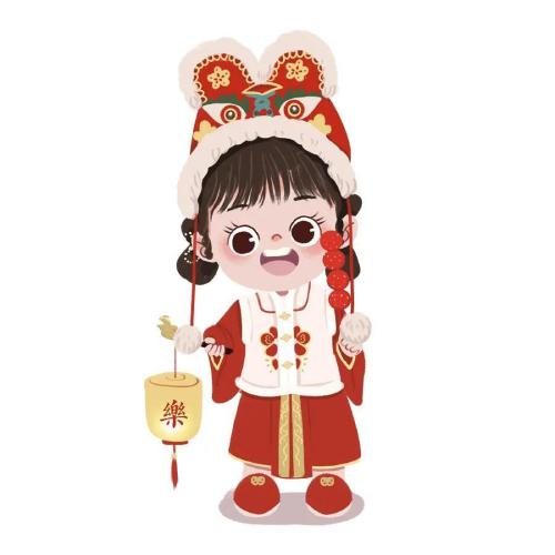 2022年虎年春节情侣头像，可爱卡通虎虎生威
