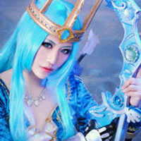 头发各种颜色cosplay女生头像图片大全