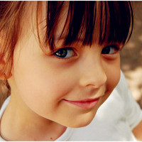 卖萌的可爱萝头像,外国的小女孩子大大的眼睛很迷人