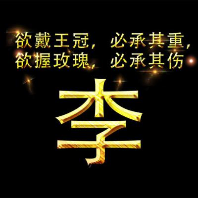 姓氏头像：李