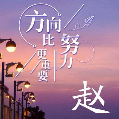 姓氏头像：方向比努力更重要