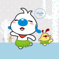 辛巴狗和哈米兔漫画卡通QQ头像图片