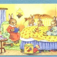 兔子的一家,幸福快乐又团结的一家