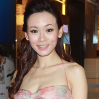 香港TVB当家花旦杨思琦动人QQ头像图片_充满活力的的美女