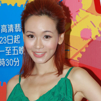 香港TVB当家花旦杨思琦动人QQ头像图片_充满活力的的美女