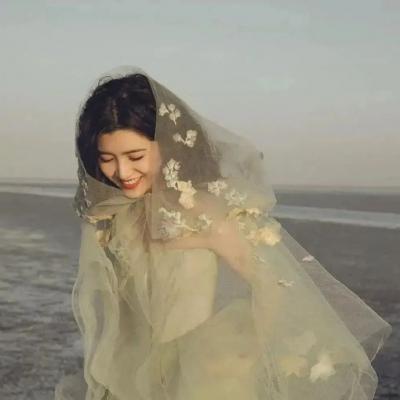 2021绝美仙气婚纱女生头像ins 白色的婚纱你最美