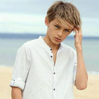 13岁澳洲正太被赞世界最帅,外国小帅哥头像图片