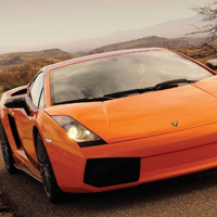 橙色跑车头像图片,豪华跑车、超级跑车